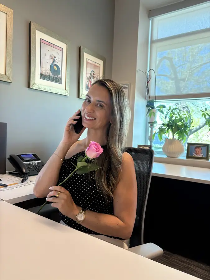 On the phone, closing deals
